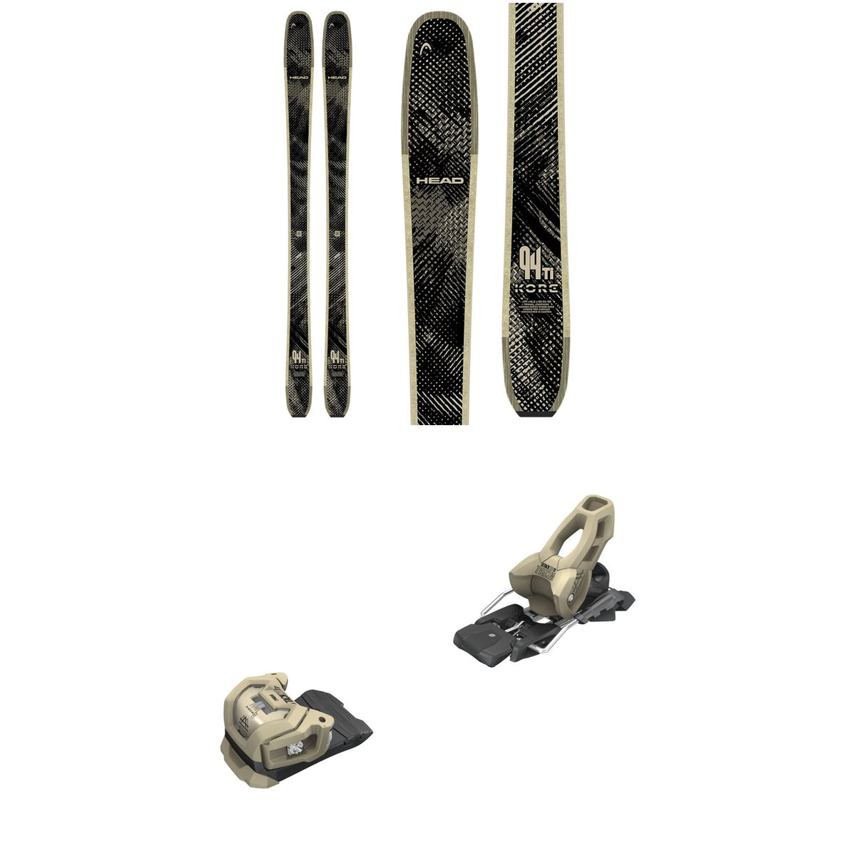Head Kore 94 Ti Skis + Tyrolia Attack LYT 11 GW Ski Bindings 2027