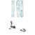 Head Kore 93 Ti W Skis - Women's + Look Pivot 2.0 11 GW Ski Bindings 2027