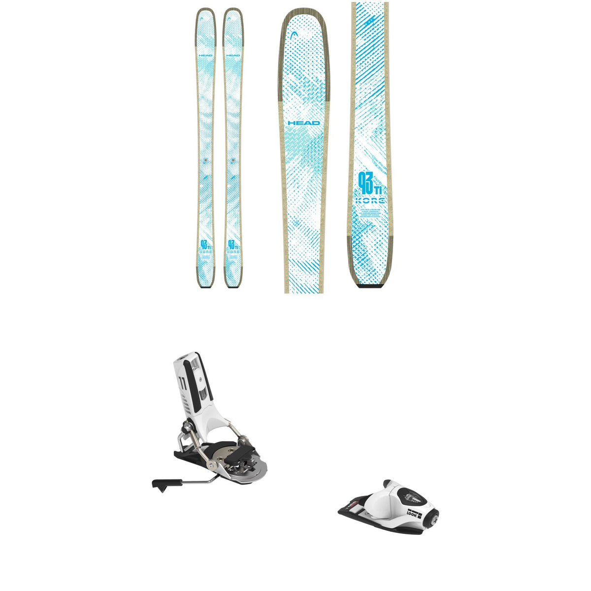 Head Kore 93 Ti W Skis - Women's + Look Pivot 2.0 11 GW Ski Bindings 2027