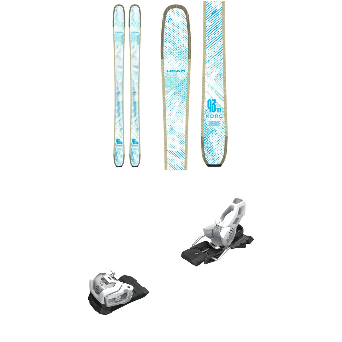 Head Kore 93 Ti W Skis - Women's + Tyrolia Attack LYT 11 GW Ski Bindings 2027