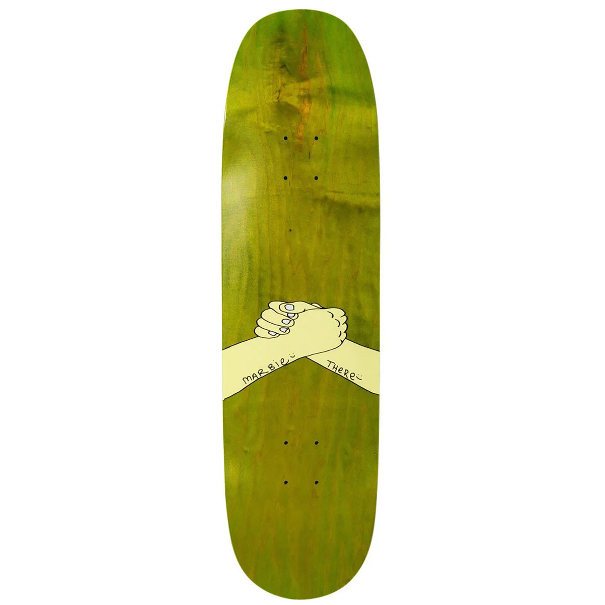 There Skateboards Marbie Dapped Slick 8.5 Skateboard Deck
