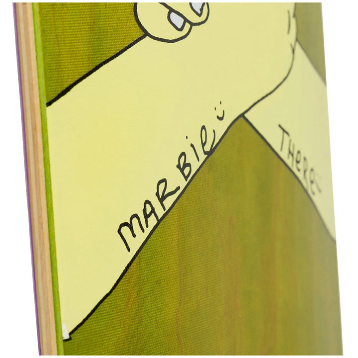 There Skateboards Marbie Dapped Slick 8.5 Skateboard Deck