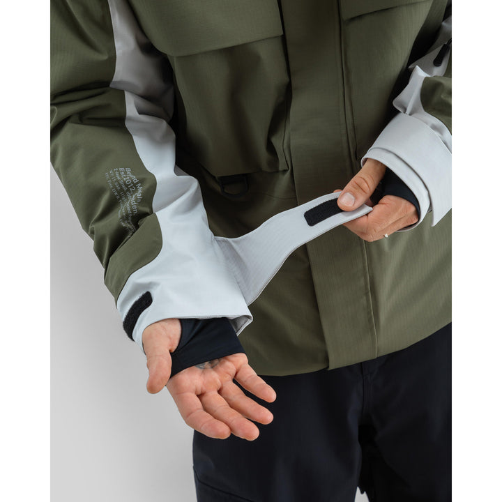 Beyond Medals Cargo 2L Ripstop Jacket - Men's D.Green