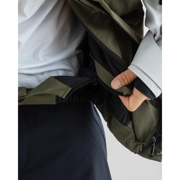 Beyond Medals Cargo 2L Ripstop Jacket - Men's D.Green