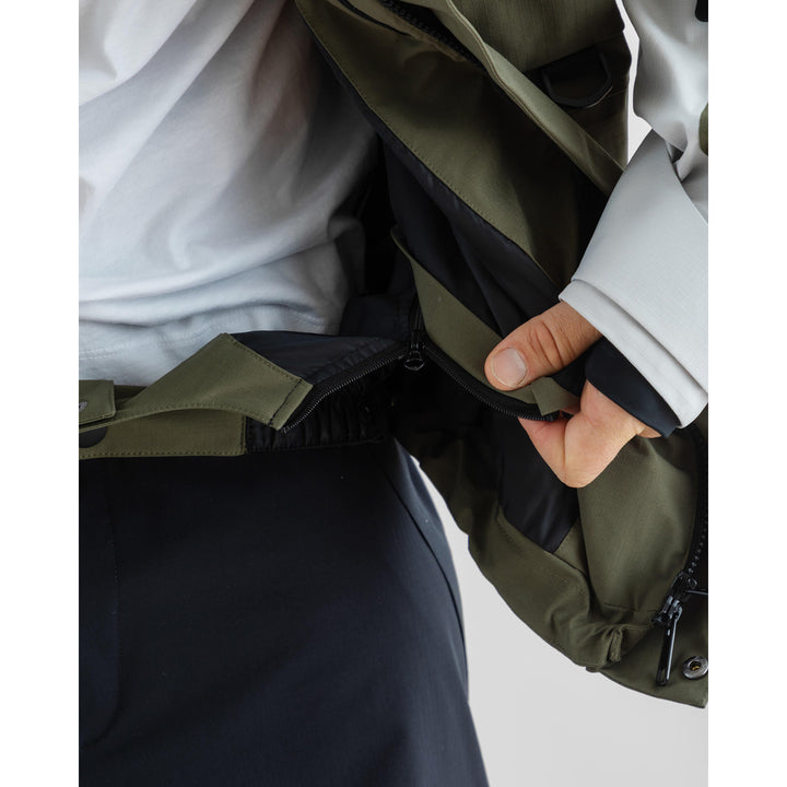 Beyond Medals Cargo 2L Ripstop Jacket - Men's D.Green