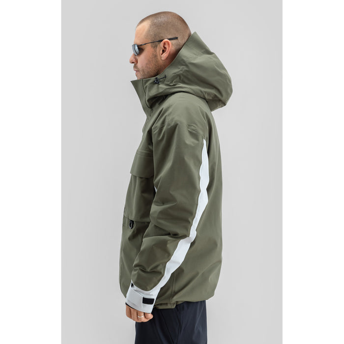 Beyond Medals Cargo 2L Ripstop Jacket - Men's D.Green