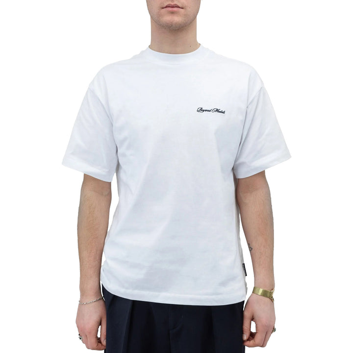 Beyond Medals Script T-Shirt - Men's White