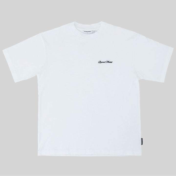 Beyond Medals Script T-Shirt - Men's White