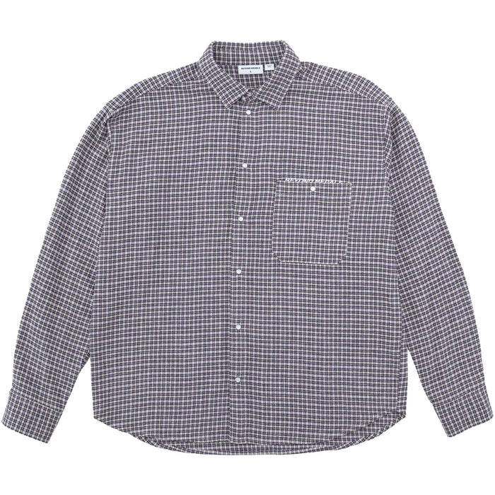 Beyond Medals Checkered Shirt - Men's Lt.Beige