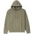 Brixton Brixton Baseline Hoodie Fleece - Men's Olive Surplus Vintage Wash