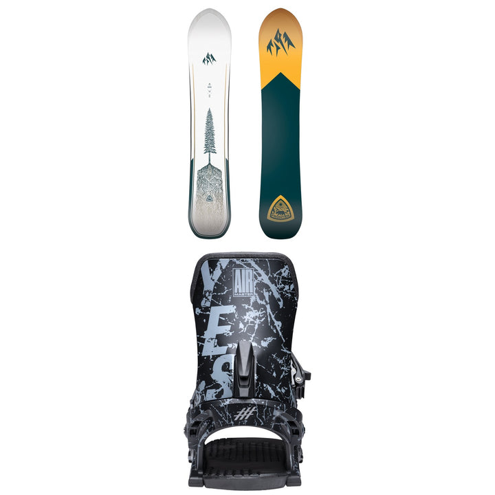 Jones Frontier 2.0 Snowboard + Yes. Airmaster Snowboard Bindings 2026