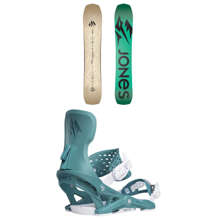 Jones Flagship Snowboard 2026 + Equinox Snowboard Bindings - Women's 2026