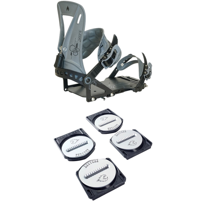 Spark R&D Surge ST Splitboard Bindings + Spark Pucks 2027