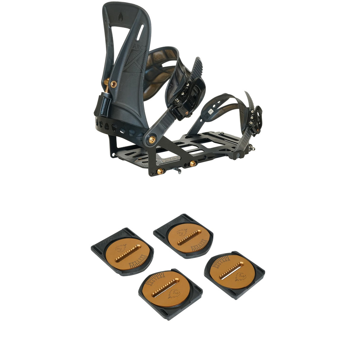 Spark R&D Arc ST Pro Splitboard Bindings + Spark Pucks 2027