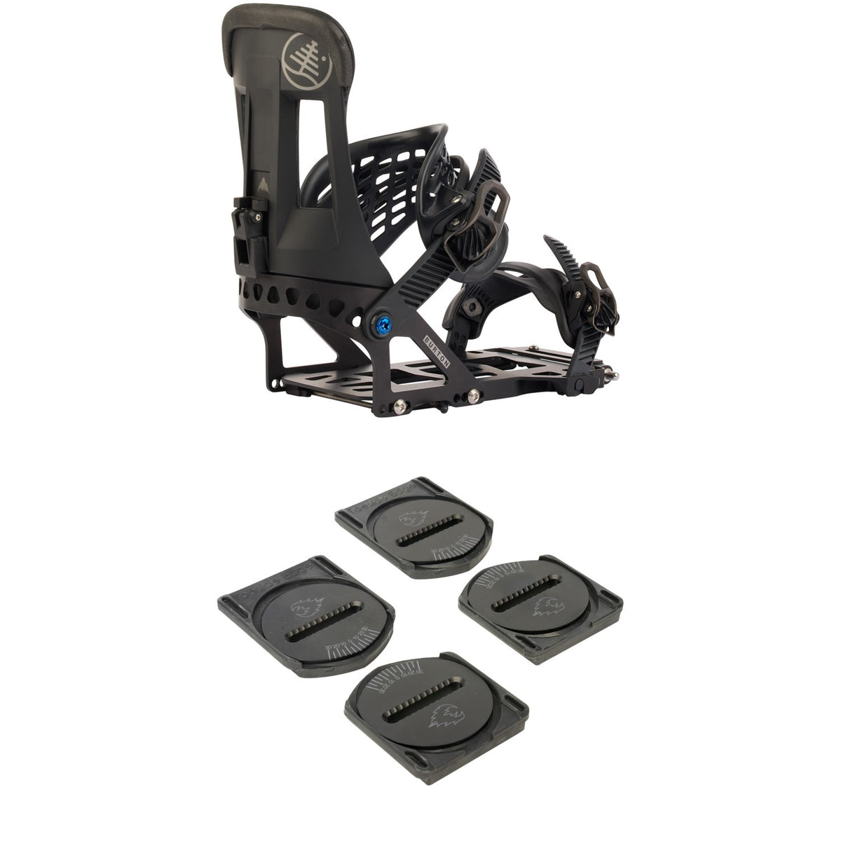 Burton Hitchhiker Splitboard Bindings + Spark R&D Canted Pucks 2027