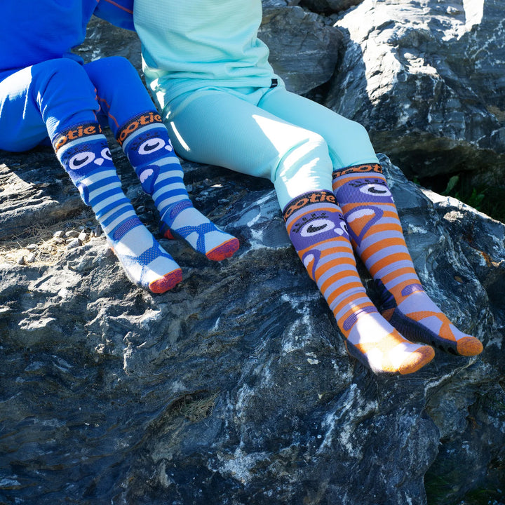 Hootie Hoo Snowy Owl Midweight Socks - Kids' Lavender