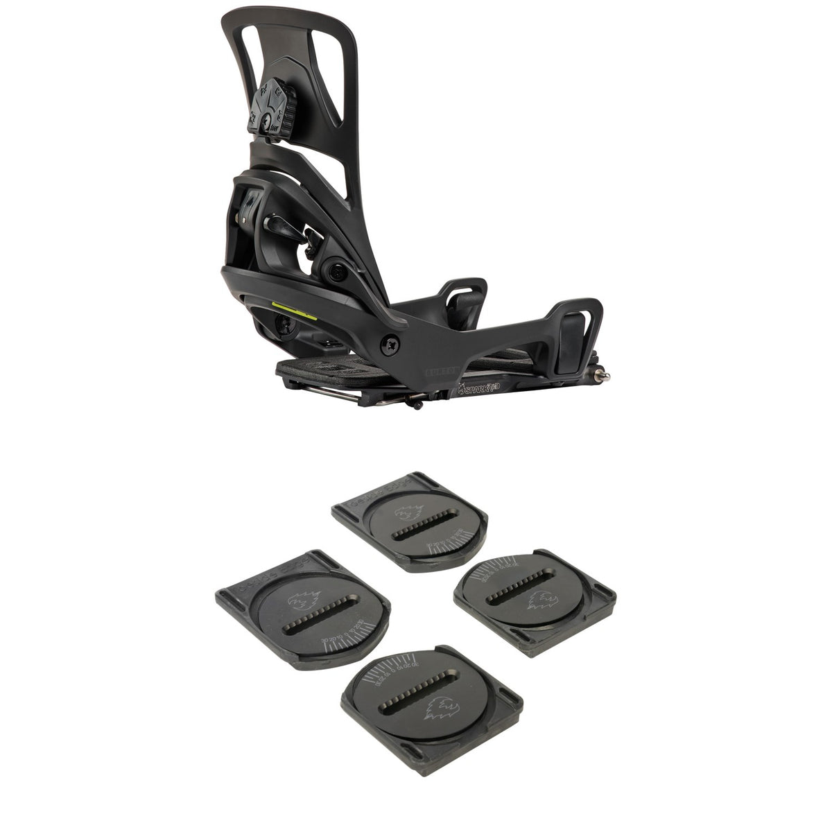 Burton Step On Splitboard Bindings + Spark R&D Canted Pucks 2027