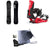 Lib Tech Orca Techno Splitboard + Union Charger Splitboard Bindings + Jones Nomad Pro Quick Tension Trim-To-Fit Splitboard Skins 2027