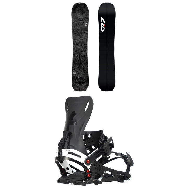 Lib Tech Orca Techno Splitboard + Karakoram Ultra Ranger + Split Interface Splitboard Bindings 2027