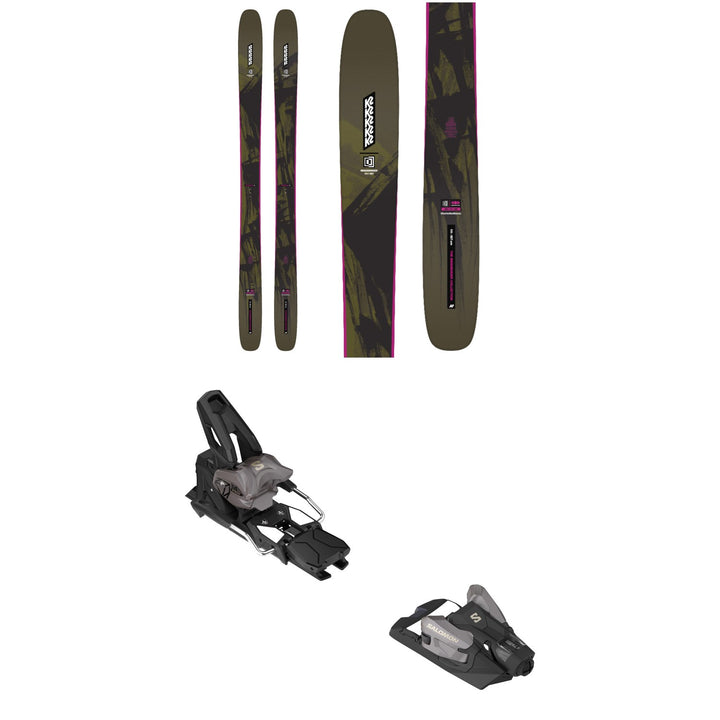 K2 Mindbender 111 Skis 2027 + Salomon Strive 14 GW Ski Bindings