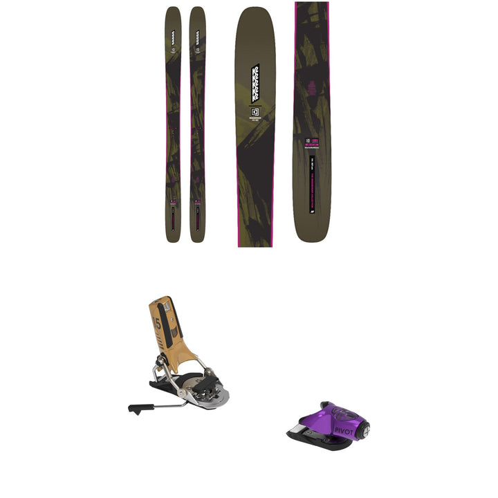 K2 Mindbender 111 Skis + Look Pivot 2.0 15 GW Ski Bindings 2027