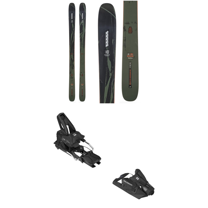 K2 Mindbender 101 Skis + Salomon Strive 14 GW Ski Bindings 2027