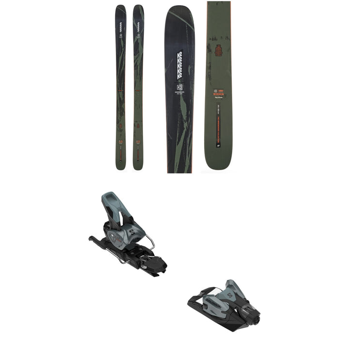 K2 Mindbender 101 Skis + Salomon Strive 12 GW Ski Bindings 2027