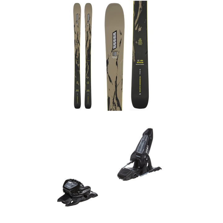 K2 Mindbender 96 Skis 2027 + Marker Griffon 13 ID Ski Bindings