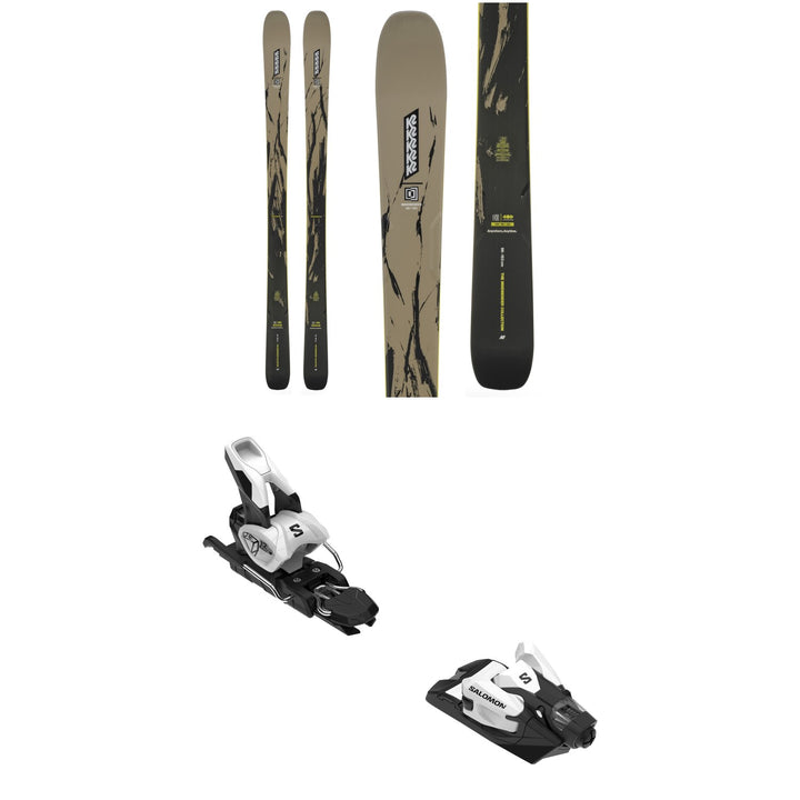 K2 Mindbender 96 Skis + Salomon Strive 12 GW Ski Bindings 2027