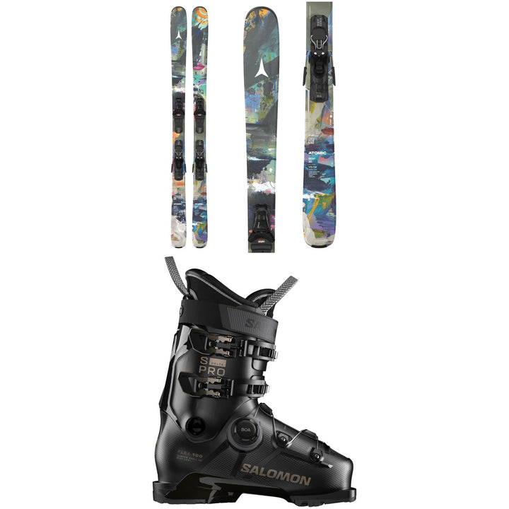 Atomic Bent 85 Skis + M10 GW Bindings + Salomon S/Pro Delta BOA 100 Ski Boots 2027