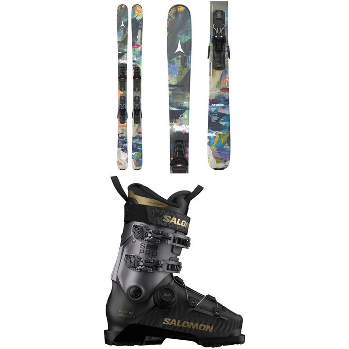 Atomic Bent 85 Skis + M10 GW Bindings + Salomon S/Pro Supra S BOA 95 W Ski Boots - Women's 2027