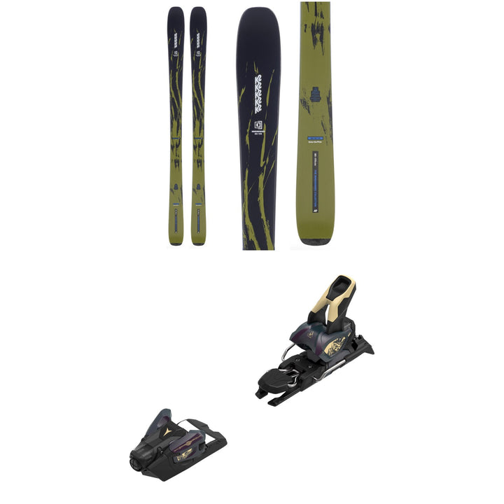 K2 Mindbender 90 Skis 2027 + Atomic Strive 12 GW Ski Bindings