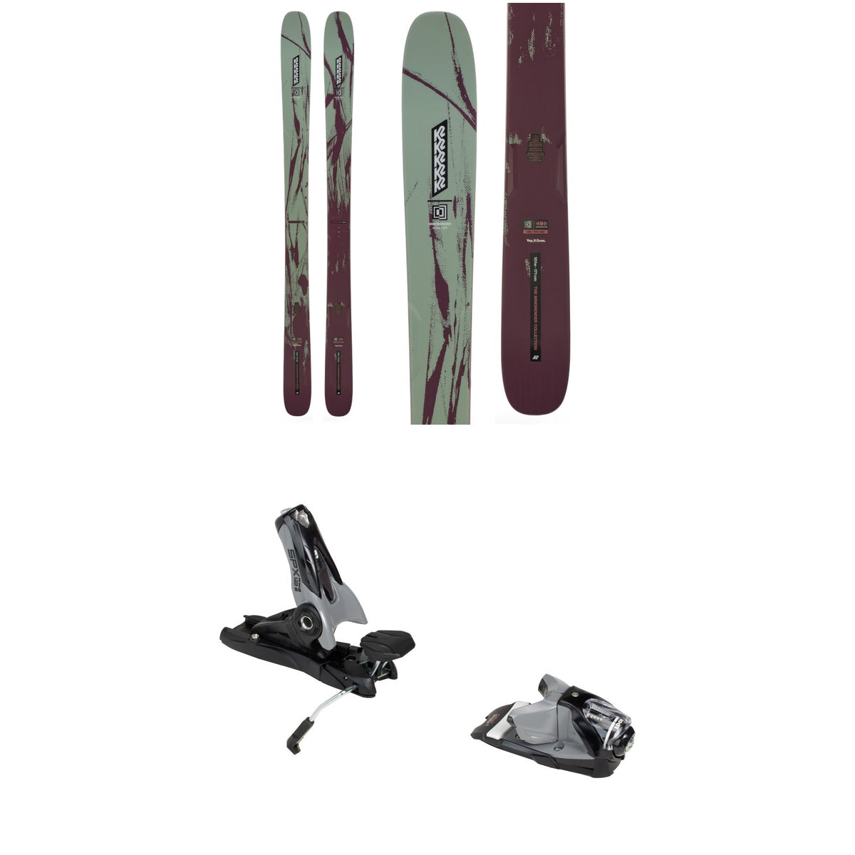 K2 Mindbender 101 W Skis - Women's 2027 + Look SPX 12 GW Pro Ski Bindings