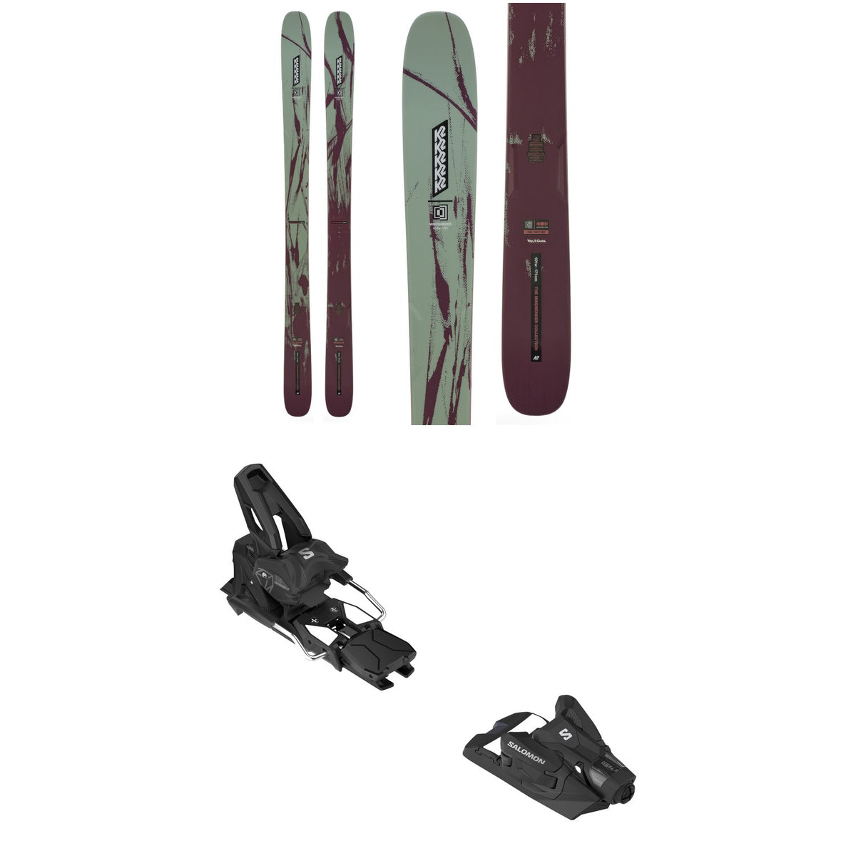 K2 Mindbender 101 W Skis - Women's + Salomon Strive 14 GW Ski Bindings 2027