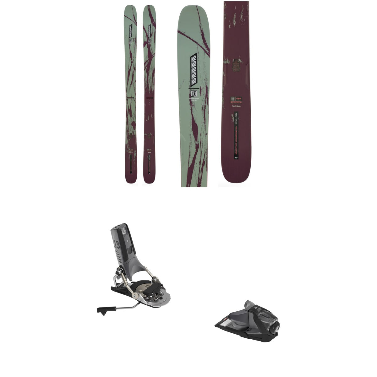 K2 Mindbender 101 W Skis - Women's + Look Pivot 2.0 13 GW Ski Bindings 2027