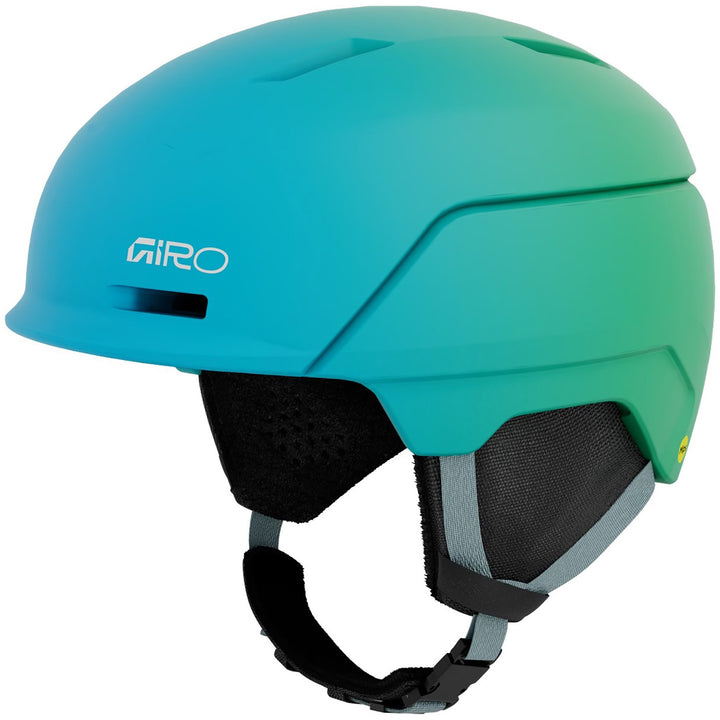Giro Neo MIPS Jr. II Round Fit Helmet - Kids' Matte Blue Jewel/Green Swirl