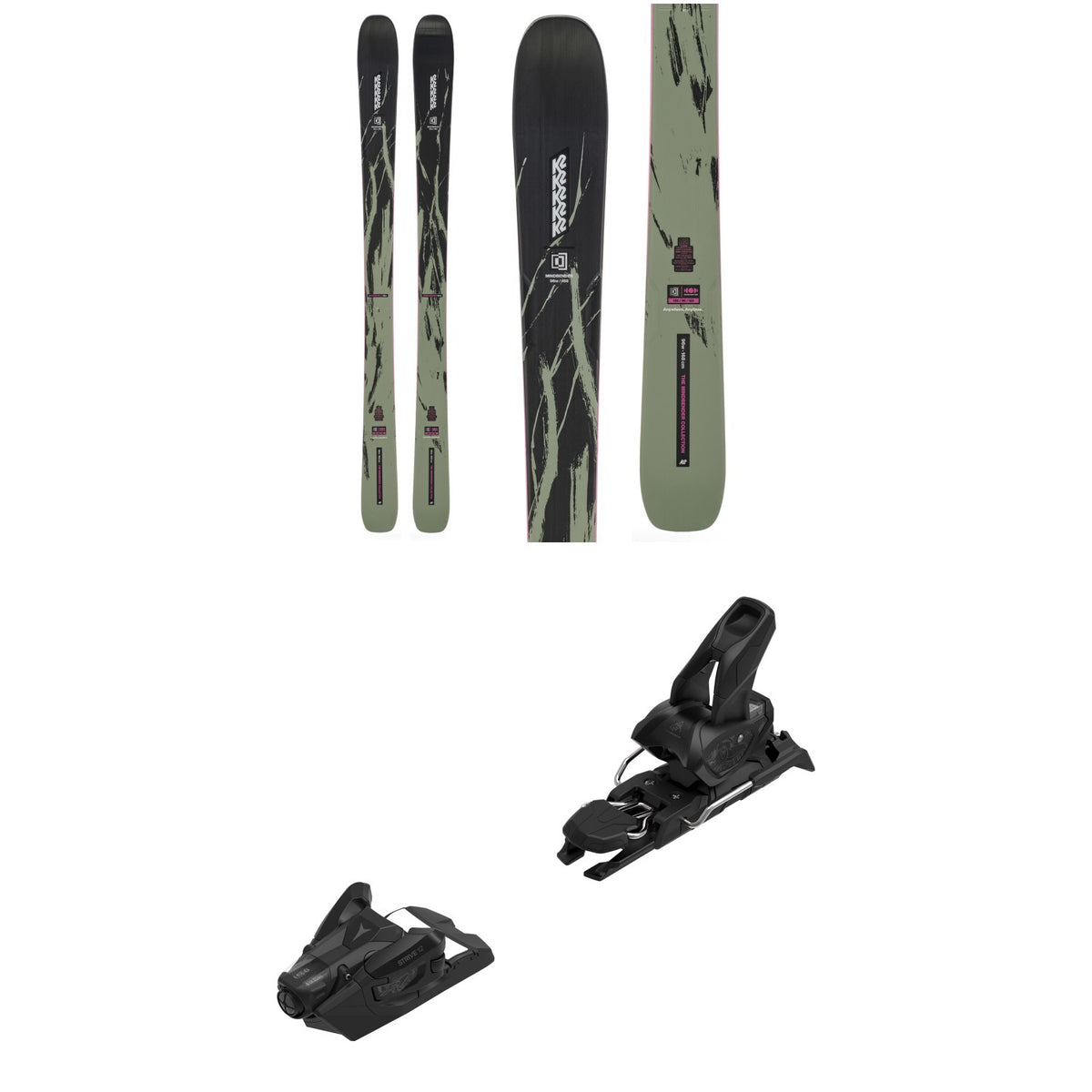 K2 Mindbender 96 W Skis - Women's + Atomic Strive 12 GW Ski Bindings 2027