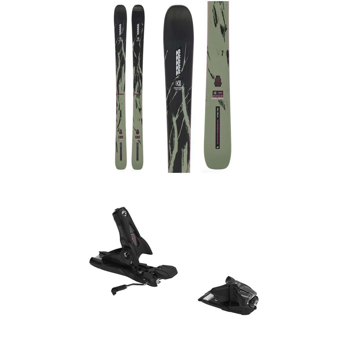 K2 Mindbender 96 W Skis - Women's + Look SPX 13 GW Ski Bindings 2027