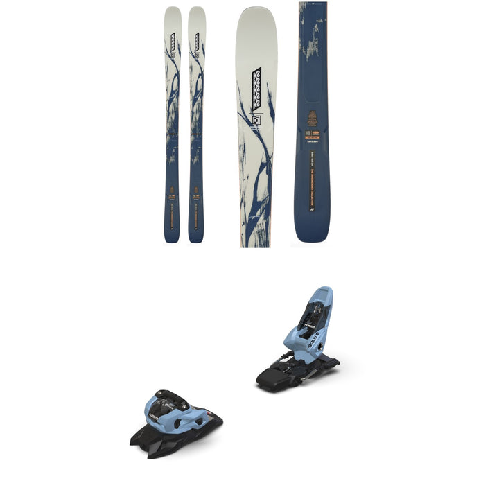K2 Mindbender 88 W Skis - Women's + Marker Squire 11 Ski Bindings 2027