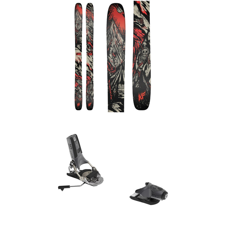 K2 Reckoner KF Skis + Look Pivot 2.0 15 GW Ski Bindings 2027