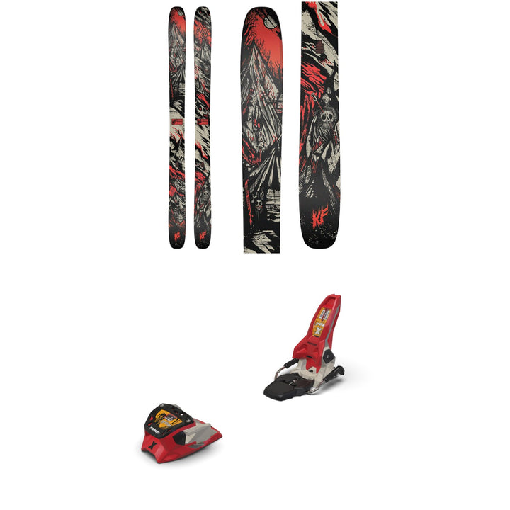 K2 Reckoner KF Skis + Marker Griffon X 13 Ski Bindings 2027