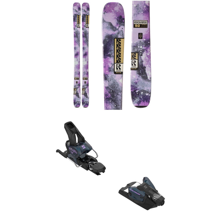 K2 Reckoner 92 W Skis - Women's + Salomon Strive 12 GW Ski Bindings 2027