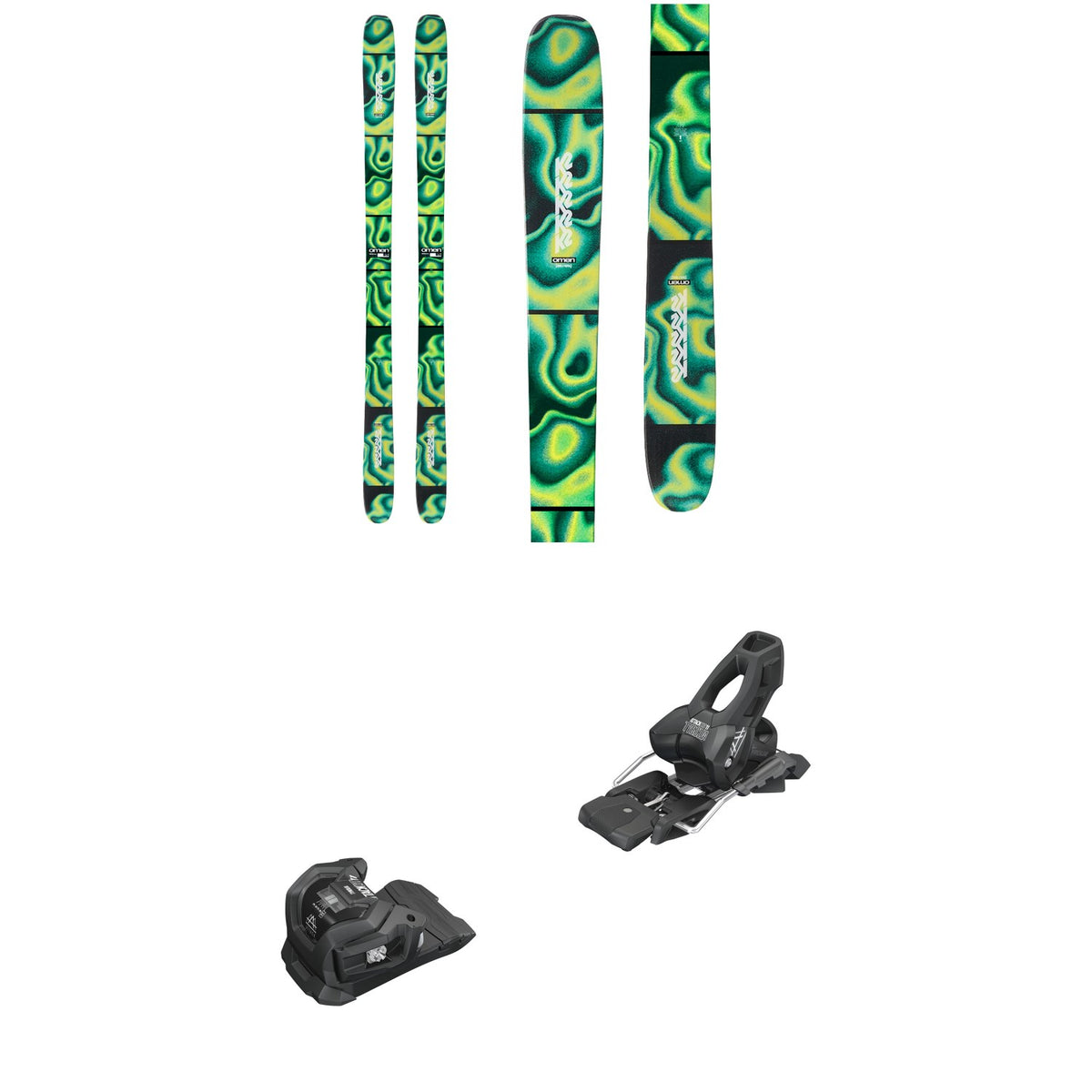 K2 Omen 85 Skis + Tyrolia Attack LYT 11 GW Ski Bindings 2027