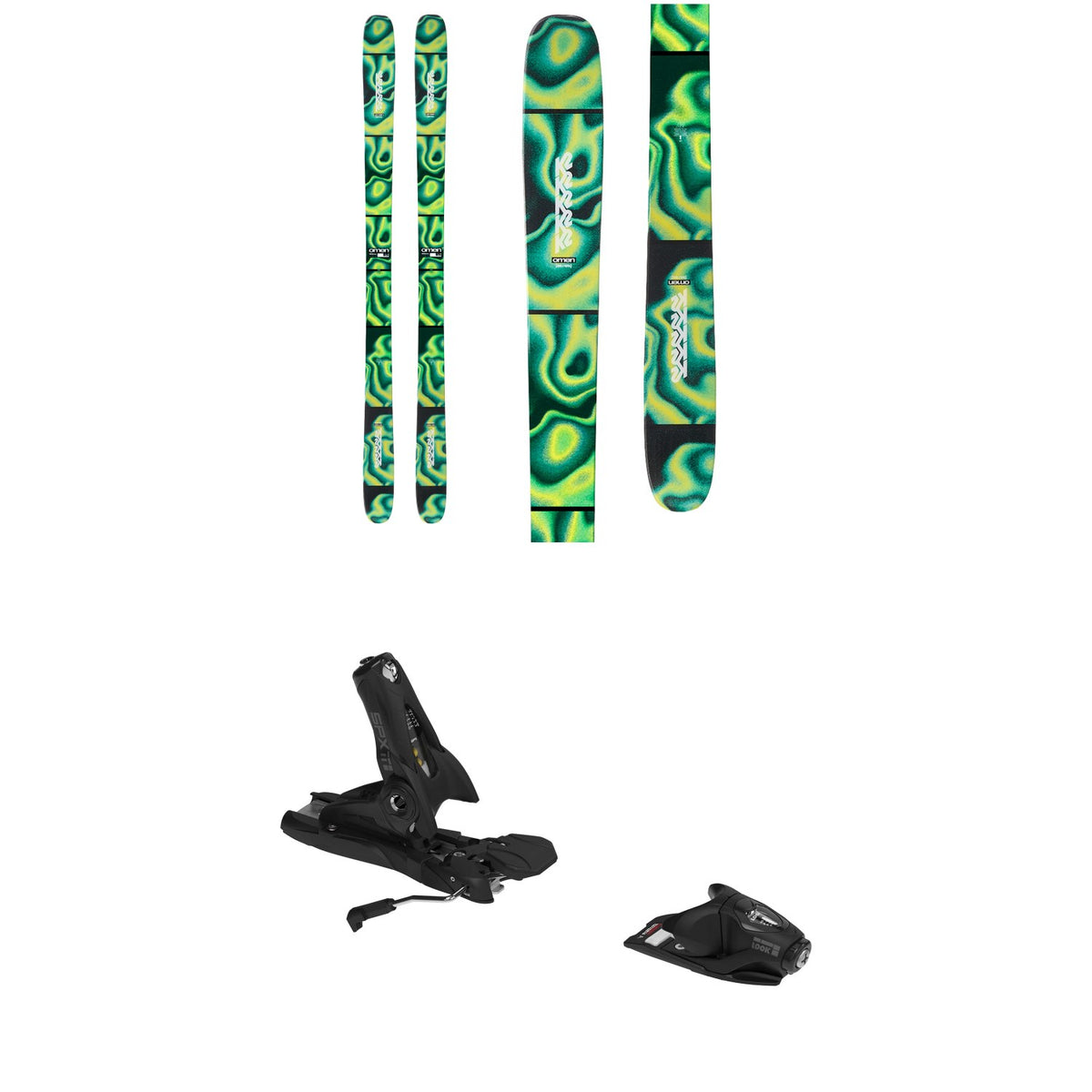K2 Omen 85 Skis + Look SPX 11 GW Ski Bindings 2027