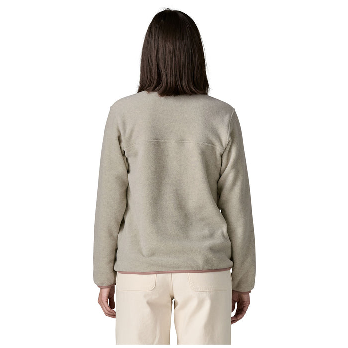 Patagonia Lightweight Synchilla Snap-T Pullover - Women's Oatmeal Heather w/Moonrise Taupe