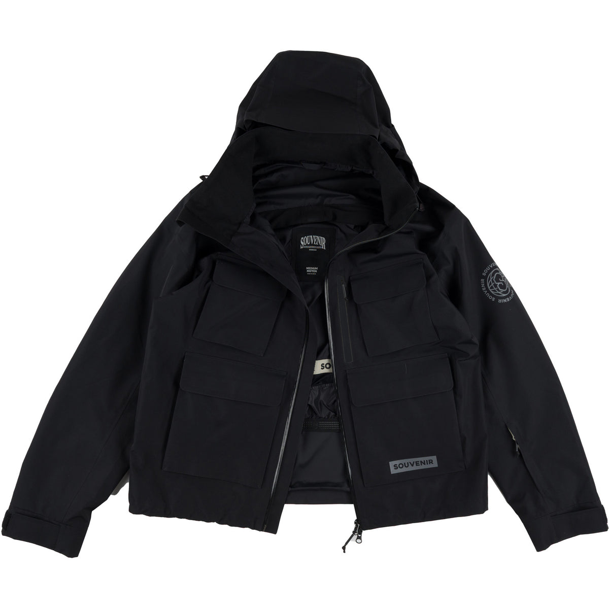 Souvenir Vent Jacket - Men's Black
