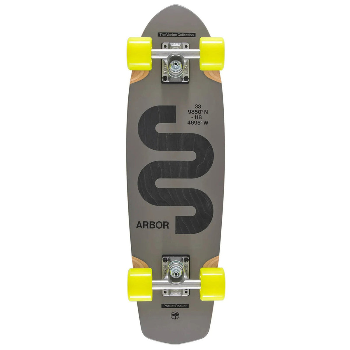 Arbor Venice Pocket Rocket Meridian Cruiser Skateboard Complete