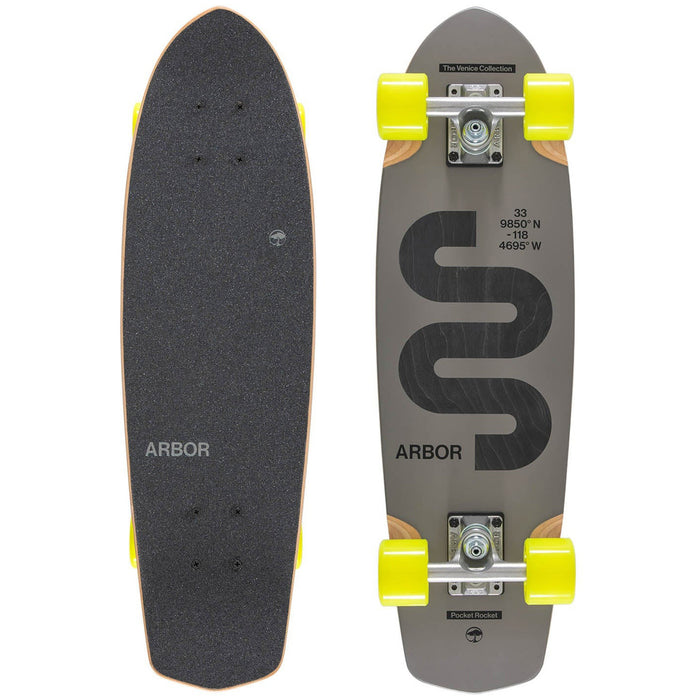 Arbor Venice Pocket Rocket Meridian Cruiser Skateboard Complete