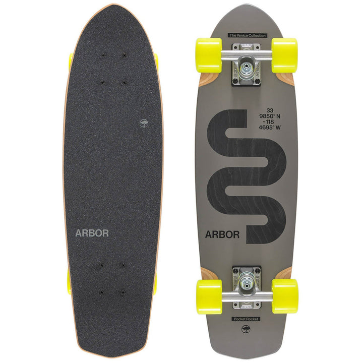 Arbor Venice Pocket Rocket Meridian Cruiser Skateboard Complete