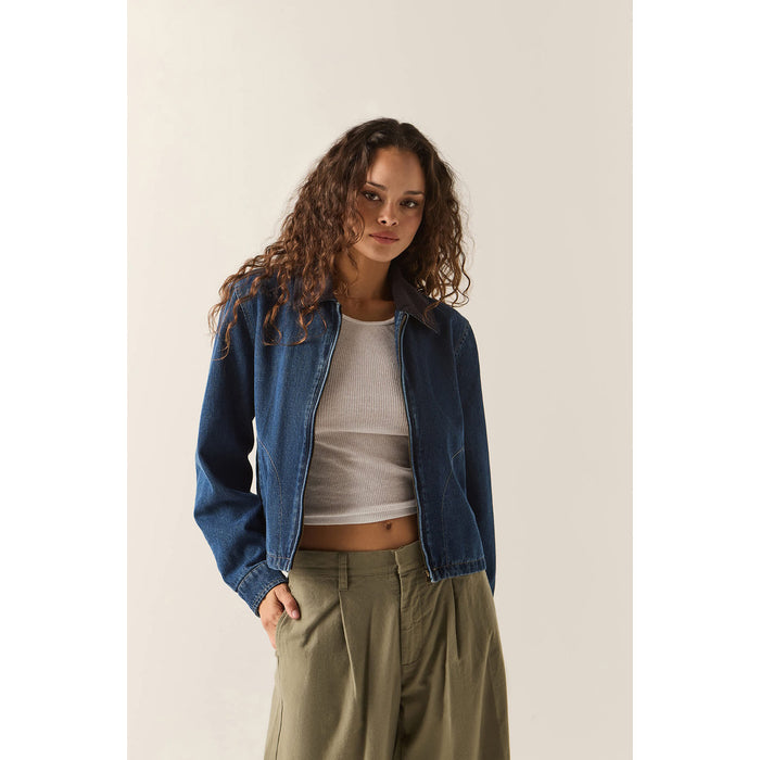 Brixton Mechanics W Garage Lined Jacket - Women's Dark Denim